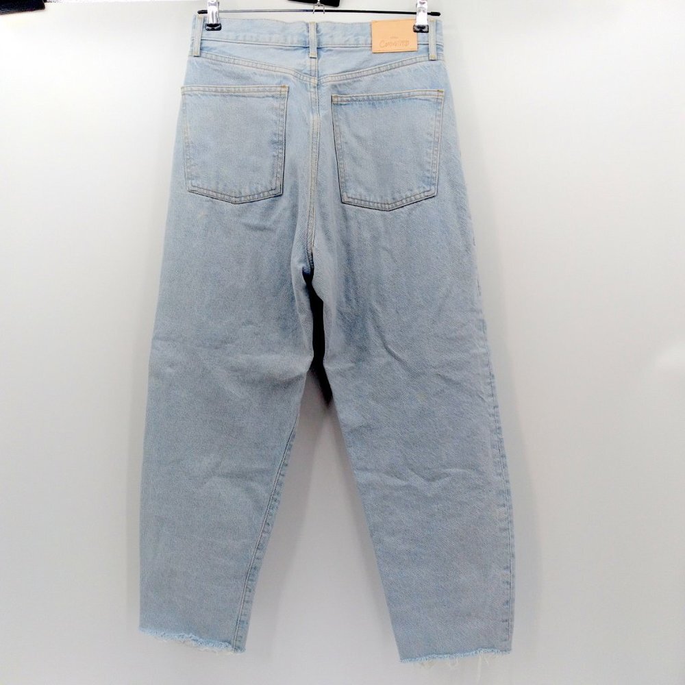 Mango MNG Light Wash Denim Jeans Size 4 - Picture 7 of 13